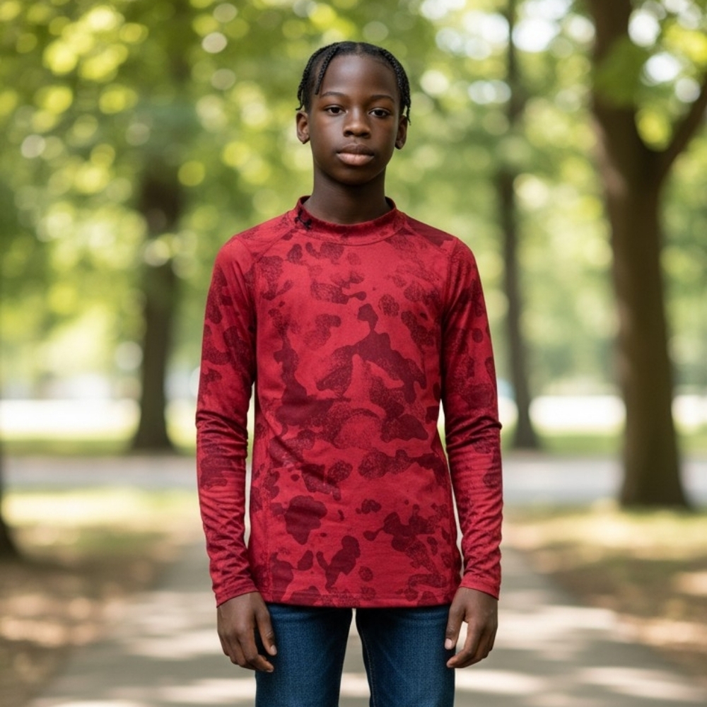 Under Armour Red ColdGear Shirt Compression